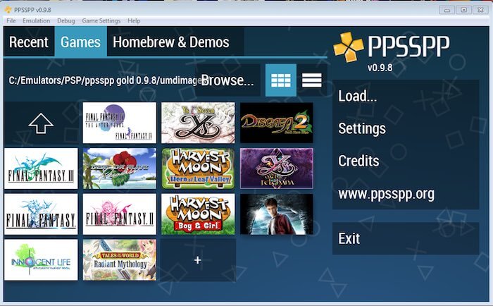 psp game roms for android